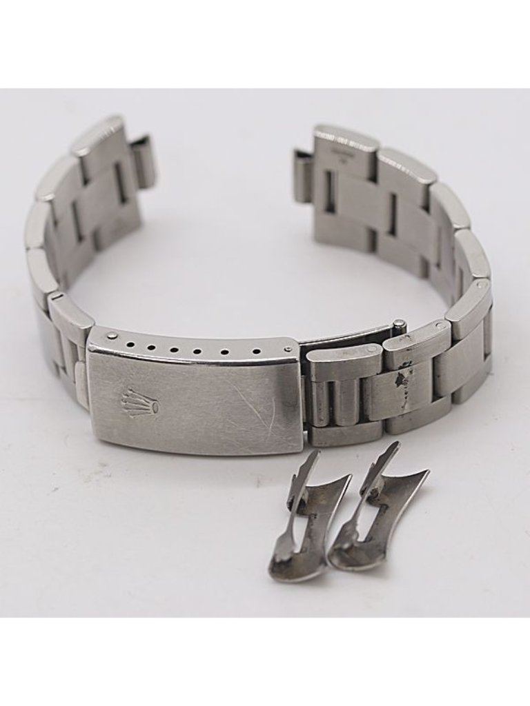 rolex 19 stainless steel silver color 19 mm watch